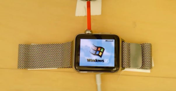 Window 95をApple Watchにインストール